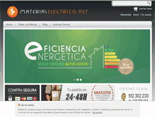 Tablet Screenshot of materialelectrico.net
